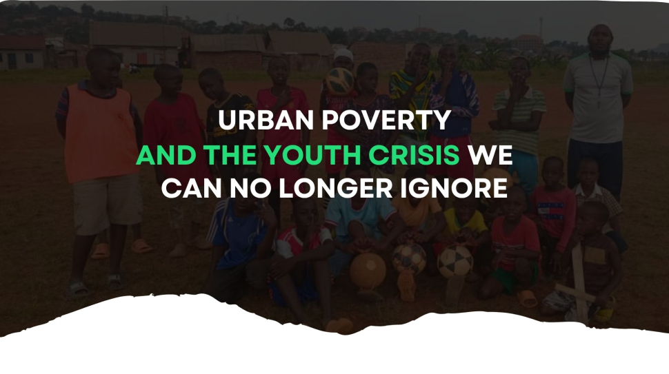 White Green and Black Modern Charity Presentation